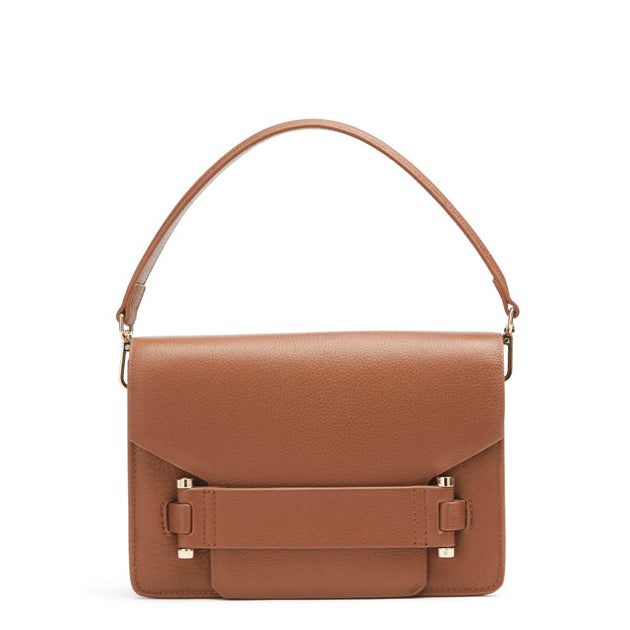 Jolie Grande cognac bag