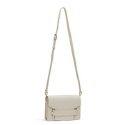 Jolie Grande cream crossbody bag