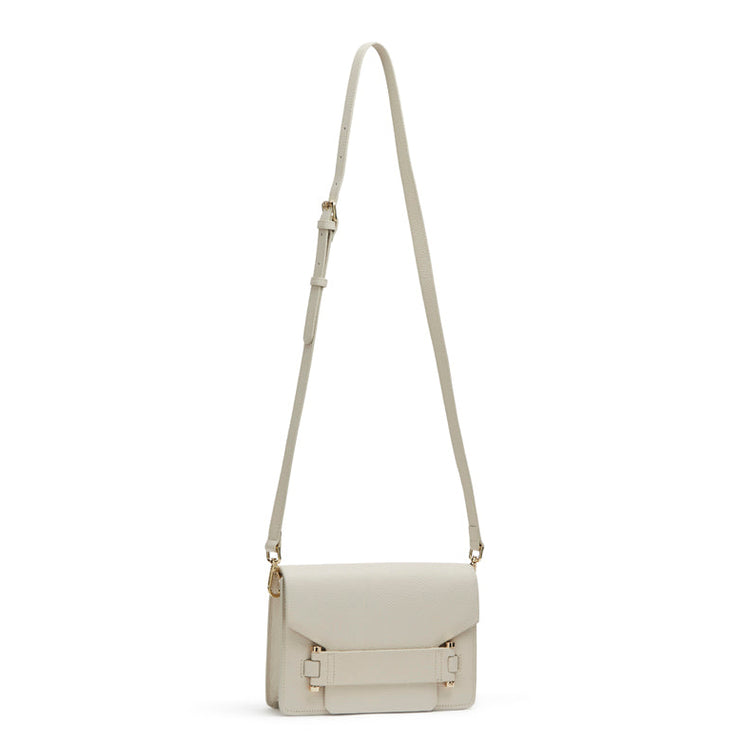 Jolie Grande cream crossbody bag