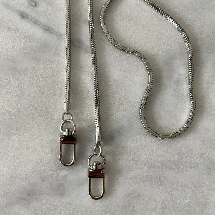 Oxydated Silver Chain