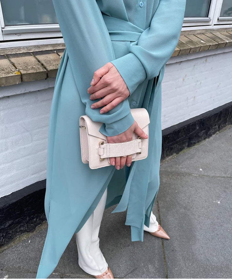 Jolie cream crossbody bag