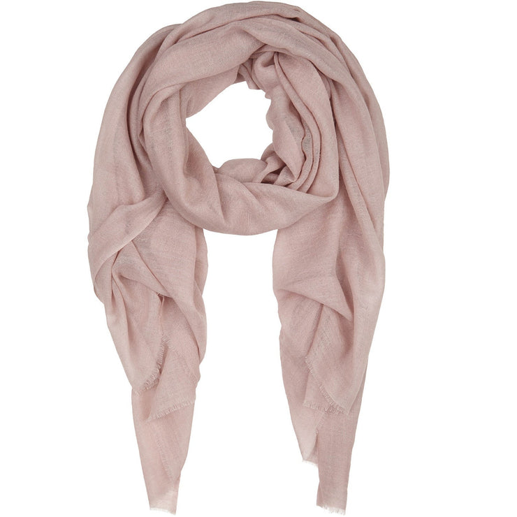 Rene 03 Dressy Rose wool and silk scarf