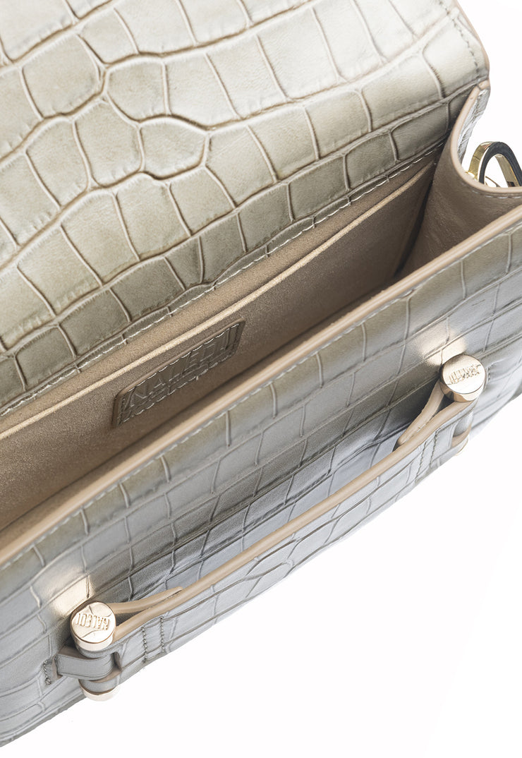 Jolie Beige Croco