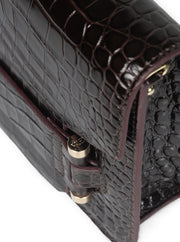 Jolie Grande Brown Croco