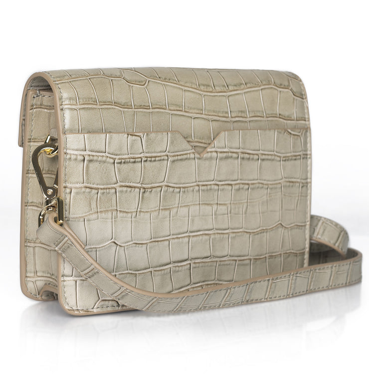 Jolie Beige Croco