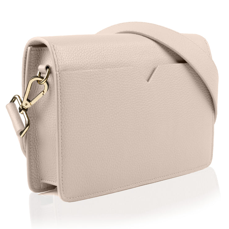 Jolie Grande cream crossbody bag