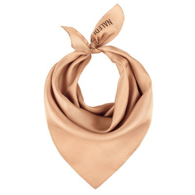 Square silk scarf
