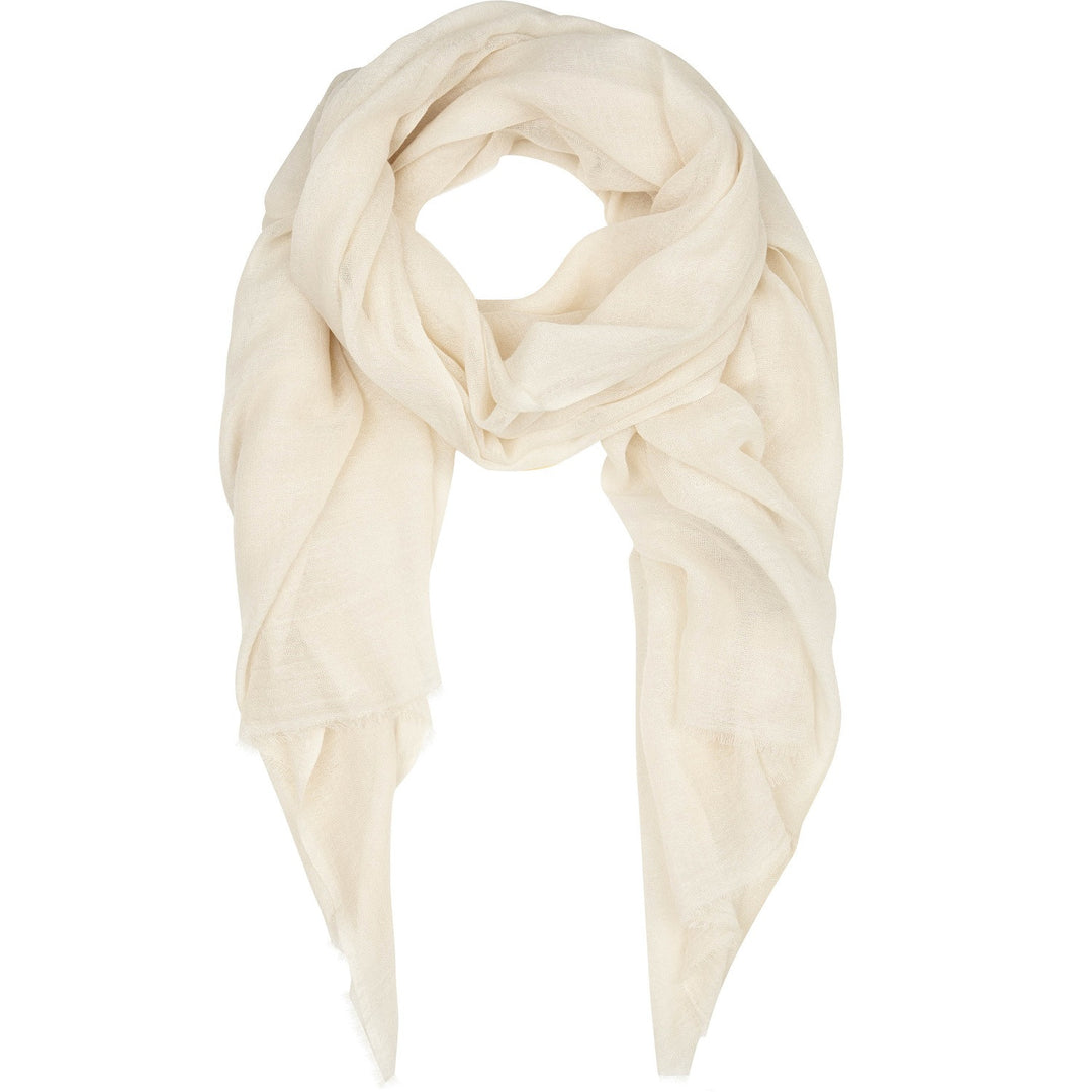 Rene Cream wool and silk scarf by Naledi Copenhagen – Naledi