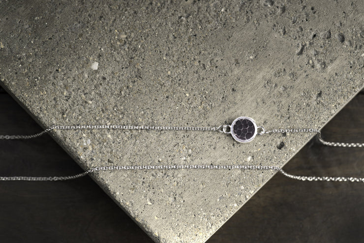 Circular #5 long necklace