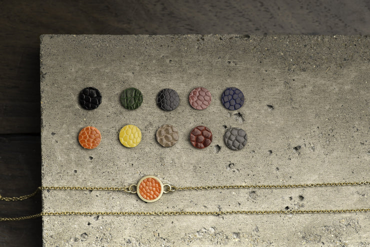 Circular #4 short necklace