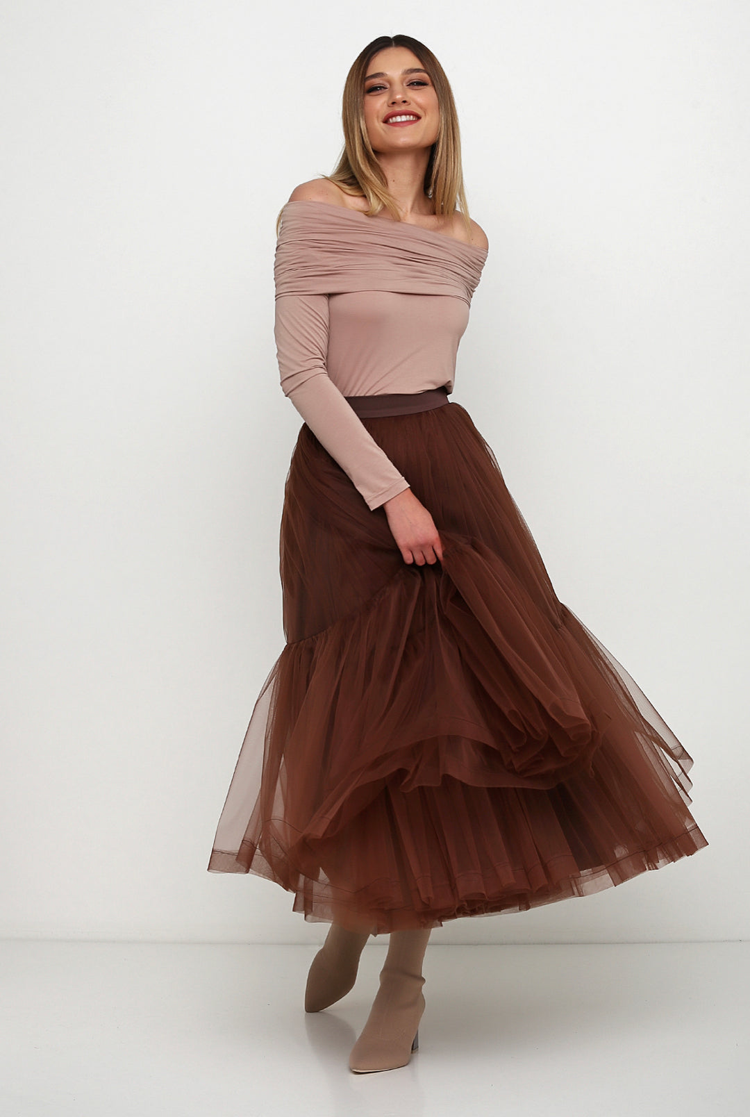 Magia tulle midi skirt – Naledi Copenhagen Official Online Store